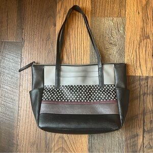 Sleek Black and Gray Bag